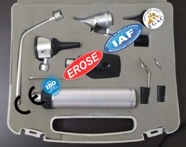 Direct Opthalmoscope with ENT Set (Lock Type)